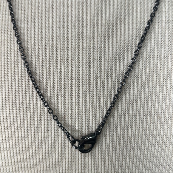 Boho Tribal Necklace Multi Bead Orange Cream White Yellow Silver Chain Claw - Picture 6 of 8